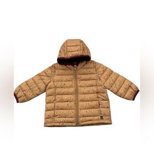 Gap Size 18-24 Months Golden Ochre Yellow ColdControl Lightweight Puffer Jacket